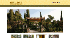 Desktop Screenshot of medusahouse.com